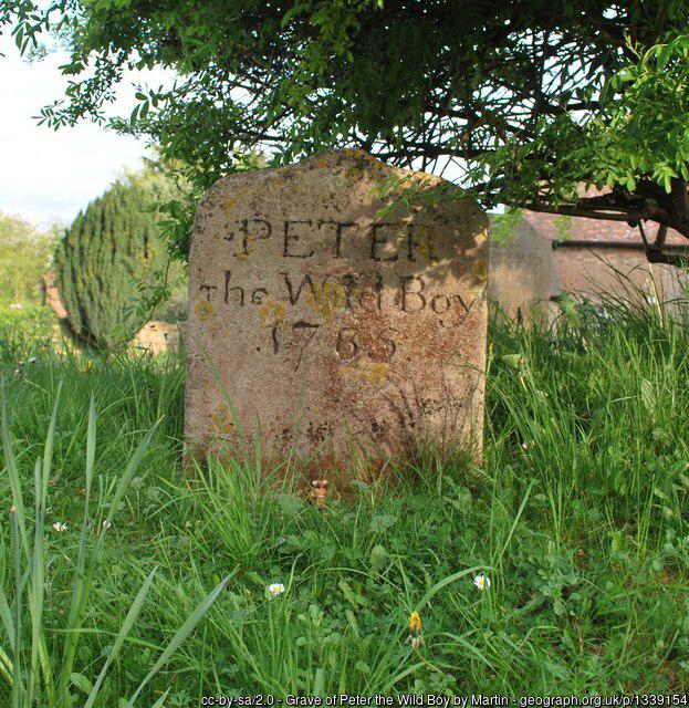 Grave of Peter the Wild Boy